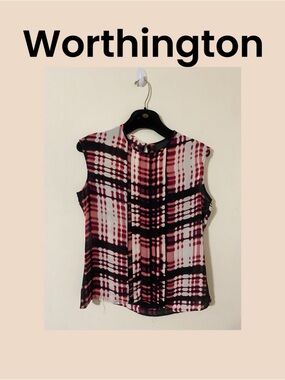 Worthington Sleeveless Career Top Size Medium NWOT